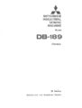Icon of Mitsubishi DB-189 Instruction Manual