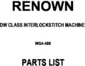 Icon of Renown DW Class WG4-480
