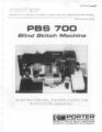 Icon of Porter PBS 700 Blind Stitch Machine