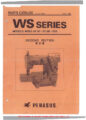 Icon of Pegasus WS62; WS42-01 Thru -07; WS30-30 Thru 33B