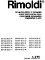 Icon of Rimoldi 527-00-2CD-12 To -18, -32, -38, -41, -44, -45  -47; 527-01-2CD-05, -06, -20; 527-22-2CD-06