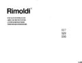 Icon of Rimoldi 327, 329, 330 Instruction Handbook