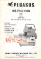 Icon of Pegasus DCP-101 Instruction Manual