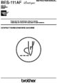 Icon of Brother BES-111AF Instruction Manual