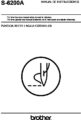 Icon of Brother S-6200A Manual De Instrucciones