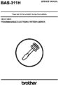 Icon of Brother BAS-311H Service Manual