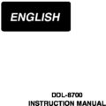Icon of Brother DDL-8700 Instruction Manual