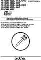 Icon of Brother KE-430B; C, -431B; C, -432B; C, -433B, -434B; -434C, -435B; C, -436B; C, -484C, BE-438B; C Service Manual
