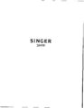Icon of Singer 269W Service Manual