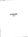Icon of Singer 261U Service Manual