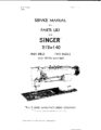 Icon of Singer 212W140 Service Manual
