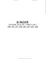 Icon of Singer 211G146; -151; -157; -158; -351; -357; -358; -451; -457; -651; -658 Service Manual
