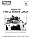 Icon of Porter PE504-DO Double Border Serger