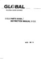 Icon of Global ME-18 Parts And Instruction Manual