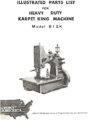 Icon of Juki 812K Karpet King Machine Model