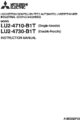 Icon of Mitsubishi LU2-4710-B1T; -4730-B1T Instruction Manual