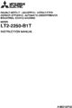 Icon of Mitsubishi LT2-2250-B1T Instruction Manual