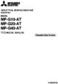 Icon of Mitsubishi MP-G10-AT; -G20-AT; -G40-AT Technical Manual