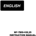 Icon of Juki MF-7900(D)-H22-23 Instruction Manual