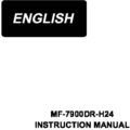 Icon of Juki MF-7900DR-H24 Instruction Manual