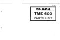 Icon of Tajima TME-600
