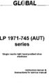 Icon of Global LP-1971-745-AUT Service And Instruction Manual