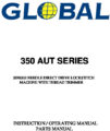 Icon of Global 350-AUT Parts And Instruction Manual