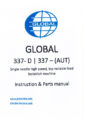Icon of Global 337 Parts And Instruction Manual