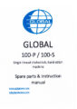 Icon of Global 100-P; 100-S Parts And Instruction Manual