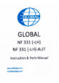 Icon of Global NF-331-LH; -LH-AUT Parts And Instruction Manual