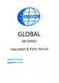 Icon of Global ME Series Parts And Instruction Manual