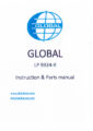 Icon of Global LP-9934-R Parts And Instruction Manual