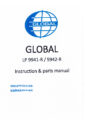 Icon of Global LP-9941-9942-R Parts And Instruction Manual