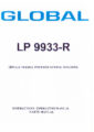 Icon of Global LP-9933-R Parts And Instruction Manual