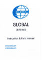 Icon of Global CB-Series Parts And Instruction Manual