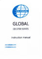 Icon of Global CB-3700 Instruction Manual