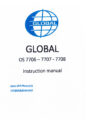 Icon of Global OS-7706-7707-7708 Instruction Manual