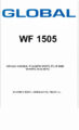 Icon of Global WF-1505-manual