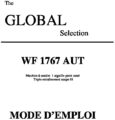 Icon of Global WF-1767-french-manual