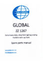 Icon of Global ZZ-1267-spare-parts-manual