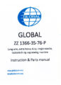 Icon of Global ZZ-1366-3S-76-P-instruction-parts-manual