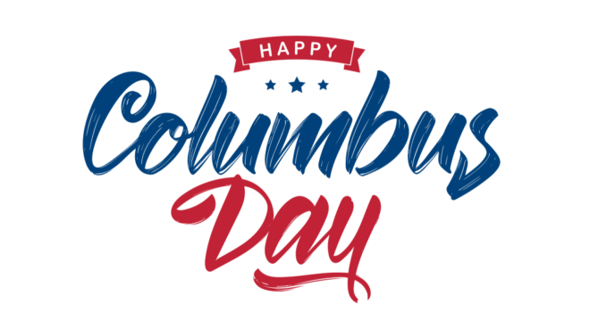 Columbus Day – Open